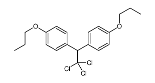 1-propoxy-4-[2,2,2-trichloro-1-(4-propoxyphenyl)ethyl]benzene结构式