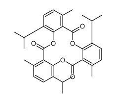 Tri-ortho-thymotide Structure