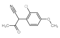 2-(2-Chloro-4-methoxyphenyl)-3-oxobutyronitrile picture