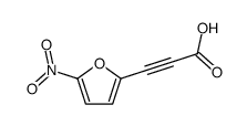 3-(5-nitrofuran-2-yl)prop-2-ynoic acid Structure