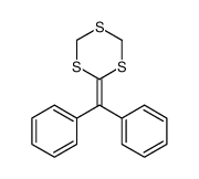 2-benzhydrylidene-1,3,5-trithiane结构式