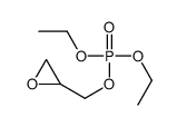 diethyl oxiran-2-ylmethyl phosphate结构式