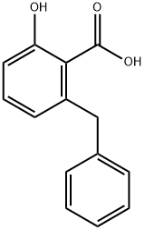 2-Benzyl-6-hydroxybenzoic acid结构式