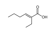 2-ethylhex-2-enoic acid结构式