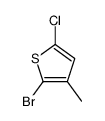 2-bromo-5-chloro-3-methylthiophene结构式