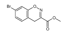 methyl 7-bromo-4H-benzo[e][1,2]oxazine-3-carboxylate结构式