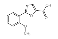 5-(2-甲氧基苯基)呋喃-2-羧酸结构式
