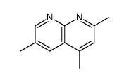 2,4,6-trimethyl-1,8-naphthyridine Structure