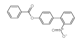 [1,1'-Biphenyl]-4-ol,2'-nitro-, 4-benzoate Structure