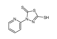 3-pyridin-2-yl-1,3,4-thiadiazolidine-2,5-dithione Structure