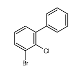 1-bromo-2-chloro-3-phenylbenzene Structure