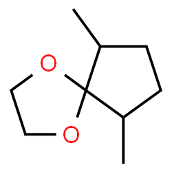 1,4-Dioxaspiro[4.4]nonane,6,9-dimethyl-结构式