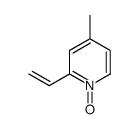2-ethenyl-4-methyl-1-oxidopyridin-1-ium Structure