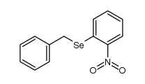 2-[(phenylmethyl)seleno]nitrobenzene Structure