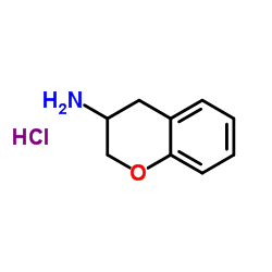 (R)-色满-3-胺盐酸盐结构式