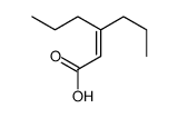 3-propyl-2-Hexenoic acid结构式