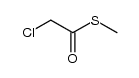 S-methyl α-chlorothioacetate Structure