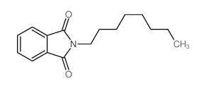 2-octylisoindole-1,3-dione Structure