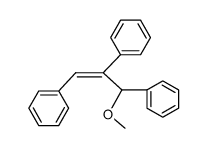 (+-)-methyl-(1,2,3c-triphenyl-allyl)-ether结构式