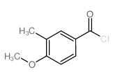 Benzoyl chloride, 4-methoxy-3-methyl- (9CI) picture