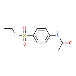 N-acetyl-sulfanilic acid ethyl ester Structure