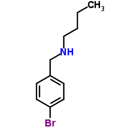 N-(4-Bromobenzyl)-1-butanamine Structure