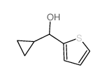 2-Thiophenemethanol, a-cyclopropyl- Structure