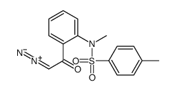 2-diazonio-1-[2-[methyl-(4-methylphenyl)sulfonylamino]phenyl]ethenolate结构式