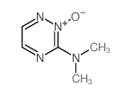 1,2,4-Triazin-3-amine,N,N-dimethyl-, 2-oxide Structure