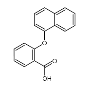 2-(1-Naphthalenyloxy)-Benzoic Acid Structure