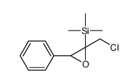 [2-(chloromethyl)-3-phenyloxiran-2-yl]-trimethylsilane结构式