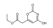 ethyl 2-(2,4-dioxo-1,3-oxazin-6-yl)acetate结构式