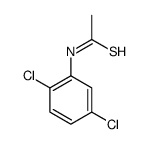 N-(2,5-dichlorophenyl)ethanethioamide结构式