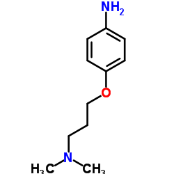 4-(3-(二甲基氨基)丙氧基)苯胺结构式