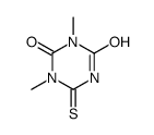 1,3-dimethyl-6-sulfanylidene-1,3,5-triazinane-2,4-dione Structure