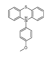 10-(4-methoxy-phenyl)-10H-phenothiasiline结构式
