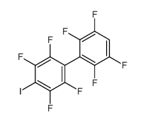 1,2,4,5-tetrafluoro-3-iodo-6-(2,3,5,6-tetrafluorophenyl)benzene结构式