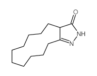 13,14-diazabicyclo[10.3.0]pentadec-12-en-15-one Structure