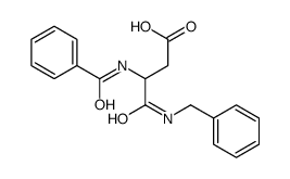 3-benzamido-4-(benzylamino)-4-oxobutanoic acid Structure
