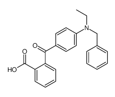 2-[4-[benzyl(ethyl)amino]benzoyl]benzoic acid Structure