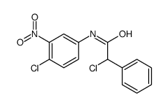 2-chloro-N-(4-chloro-3-nitrophenyl)-2-phenylacetamide Structure