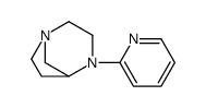 1,4-Diazabicyclo[3.2.1]octane,4-(2-pyridinyl)-,(-)-(9CI) structure