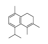 5-isopropyl-3,4,8-trimethyl-1,2-dihydronaphthalene Structure