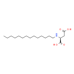 MYRISTYL ASPARTIC ACID Structure