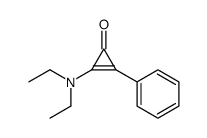2-(diethylamino)-3-phenylcycloprop-2-en-1-one结构式