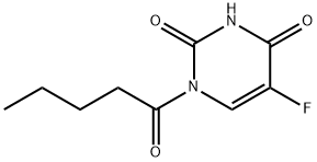 1-Valeryl-5-fluorouracil结构式