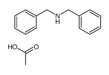 acetic acid,N-benzyl-1-phenylmethanamine结构式