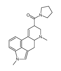 1-[(9,10-Didehydro-1,6-dimethylergolin-8β-yl)carbonyl]pyrrolidine structure