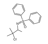 ((3-chloro-3-methylbutan-2-yl)imino)diphenyl-l6-sulfanone Structure