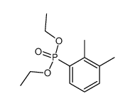 diethyl (2,3-dimethylphenyl)phosphonate结构式